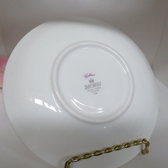 Duchess TEACUP & Saucer Pink & White Flowers (K636) - Picture 5 of 8